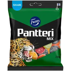 Fazer Pantteri Mix karkkipussi tarjous