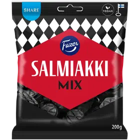 Fazer Salmiakki Mix salmiakki karkkipussi tarjous