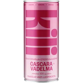 Kili Kahvimarja-energiajuoma Cascara + Vadelma tarjous