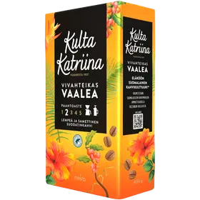 Kulta Katriina Vivahteikas vaalea suodatinkahvi RAC tarjous