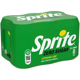 Sprite Zero Sugar virvoitusjuoma tölkki tarjous
