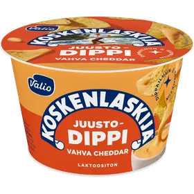 Valio Koskenlaskija® juustodippi vahva cheddar laktoositon tarjous